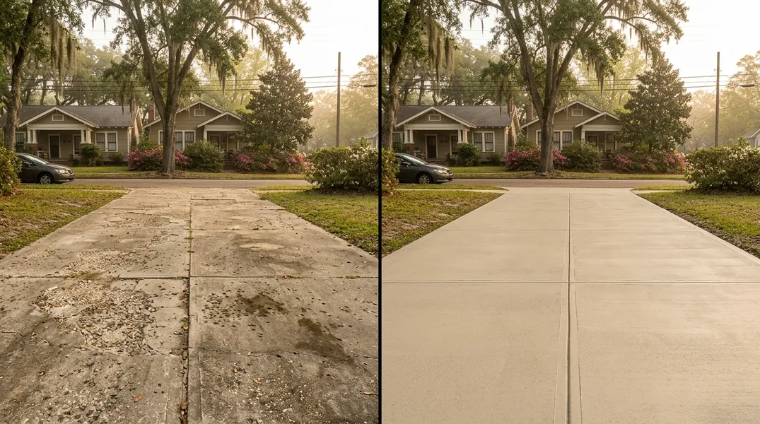 Result concrete in Mobile - Mobile Concrete Pros