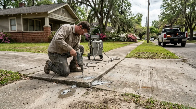Concrete Leveling & Slab Lifting Mobile