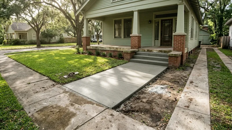 Sidewalks, Walkways & Steps Mobile